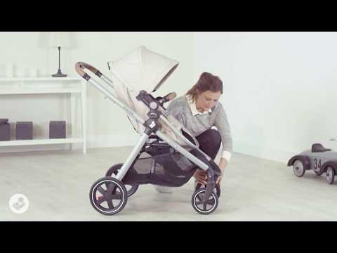 Maxi-Cosi Zelia Travel System: How to Brake & Swivel Wheels