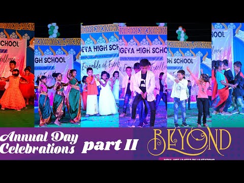 Annual day celebrations (part -2) at gangeya high school #celebration #2024 #style#narsapelle #retro