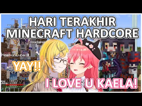 KAELA Menjadi Yang Terakhir Hidup Di Hololive Minecraft Hardcore (Day 7) | (Hololive Clips)