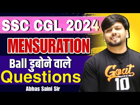 Balls डुबोने वाले Questions ! Ball Immersed Questions ! Mensuration Concepts of Maths By Abhas Saini