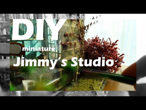 DIY Miniature Dollhouse Kit /Jimmy's studio / 지미 스튜디오/ DGM07 /miniature minirose 미니어처 미니로즈