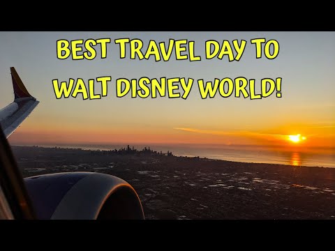 BEST TRAVEL DAY TO WALT DISNEY WORLD!