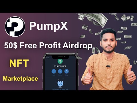 50$ Free Earning Crypto Airdrop | Mobile Phone Diye Income Korar Upay 2024 | Online Income |