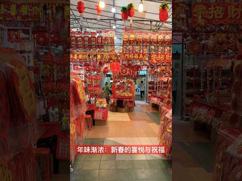 年味渐浓·新春的喜悦与祝福 | The Lunar New Year Atmosphere is Building: Joy and Blessings of Spring