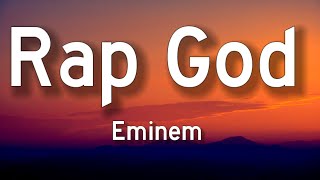 Eminem - Rap God (Lyrics)