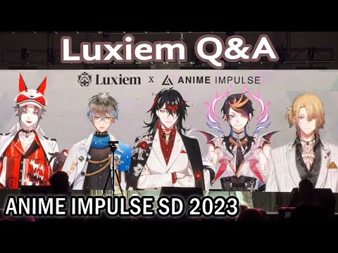 Showtime with Luxiem Q&A Panel - Anime Impulse SD 2023【NIJISANJI EN】