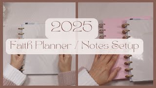 FAITH PLANNER SETUP | WHAT I'M USING FOR 2025 #faithplanner