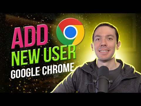 How to add a new user to Google Chrome