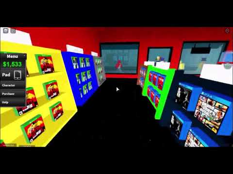 BECOME A GAME STORE AND UPGARDE MY STORE IN ROBLOX PART 2!!!!!!!!!!!!!!!