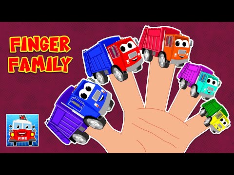 Garbage Truck Finger Family Rhyme for Preschool Kids by Ralph And Rocky Cars