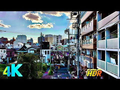 Japan Yanaka Ginza | Japan Walk • 谷中銀座 • walk in Tokyo suburbs 🇯🇵✨