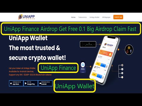 UniApp Finance Airdrop Get 0.1 UniApp || Guild Of Guardians NFT Airdrop Claim Upto $220