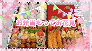 【お花見お弁当】桜の季節がやってきた🌸お弁当もってお花見行くか⁉️