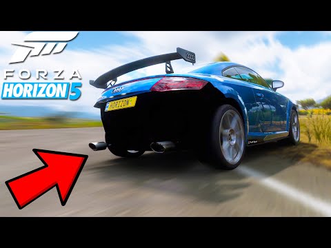 Why does this Audi TT has no Bumper in Forza Horizon 5?