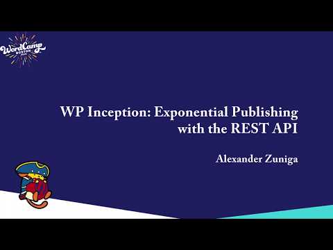 Exponential Publishing with the REST API