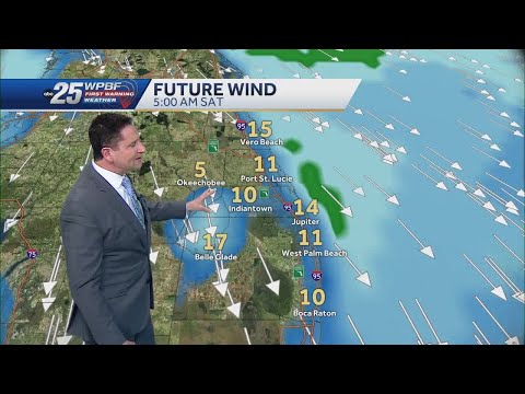 A chilly first day of winter for South Florida