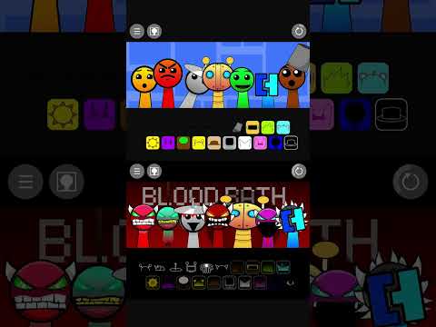 Sprunki Dash // Geometry Dash (Incredibox) #shortvideo #shorts #short