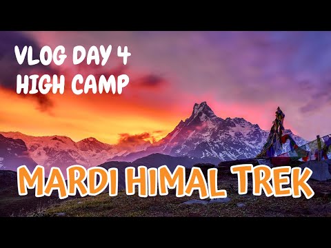 Touching the Sky at MARDI HIMAL : Trekking Under Machhapuchhre and Annapurna I Vlog Day 4