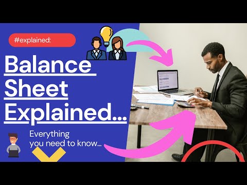 BALANCE SHEET EXPLAINED : Everything you need | Simplicity Consultancy