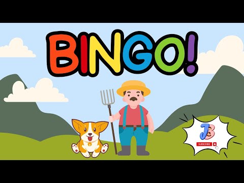 Best and Popular Nursery Rhymes - BINGO |  Educational and Fun Song for Kids | BINGO Dog Song