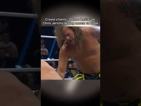 AEW Dynasty Crowd Chants “Please Retire” at Chris Jericho During Match vs Hook