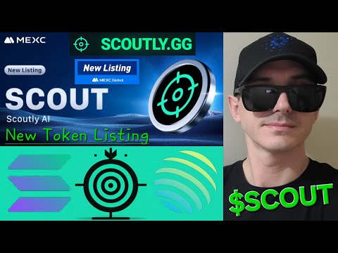 $SCOUT - SCOUTLY AI TOKEN CRYPTO COIN HOW TO BUY SCOUT MEXC GLOBAL SPORTS AI SOL SOLANA RAYDIUM NEW