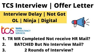 TCS Interview Delay Ninja | Digital | Not Got Offer Letter | Survey mail is for 2022 batch or Not?