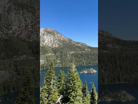 One of the most photographed vistas at Lake Tahoe, Emerald Bay is three miles long & one mile wide!