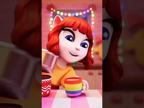 Angela's Holiday Cocoa ✨☕ NEW My Talking Angela 2 update Trailer