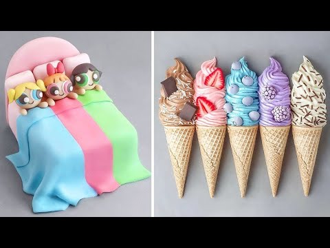 2 Hour Relaxing ⏰ 1000+ Yummy Chocolate Cake Decorating Tutorials 😍 Satisfying Rainbow Cake Ideas