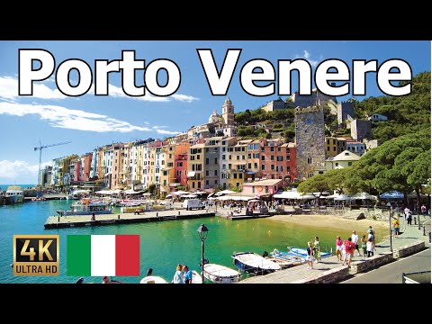 Porto Venere, Italy 🇮🇹 4K Walking Tour - Stunning Views of the Sea