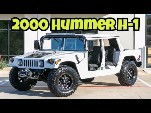 2000 Hummer H-1 Soft Top, 6.5L, Auto 4-speed, (Not For Sale)