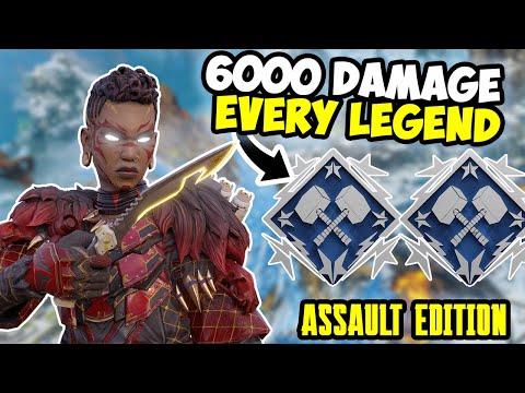 FaZe Gent Breaks HisWattson's Record: 6000 Damage on EVERY LEGEND!! (Apex Legends)