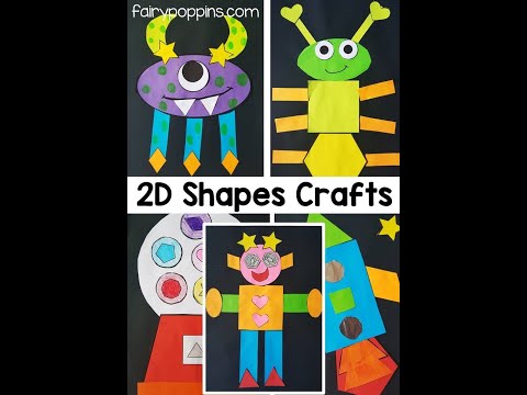 Creative 2D Shapes Craft