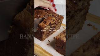 Banana Cake Recipe | Banana Bread | Chocolate Chips👆❤️😍 #shorts #youtubeshorts #recipe