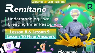 Remitano Learn and Earn Quiz Answers || Lesson 8, Lesson 9 & Lesson 10 || New Quiz