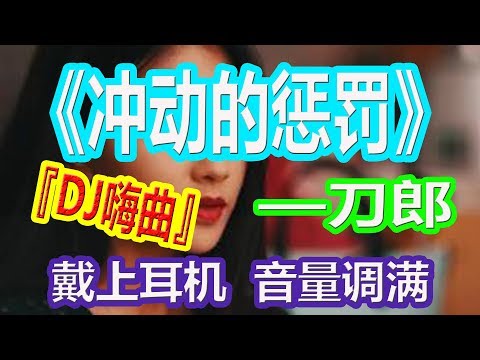 YouTube音乐|戴上耳机《冲动的惩罚》——刀郎【DJ嗨曲】{清快节奏 一秒爱上 }全景立体环绕音效！配『動態歌詞Lyrics』