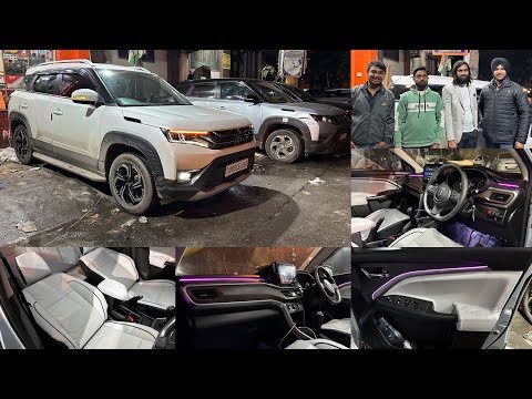 brezza vxi 2024 modified | Mathura से Brezza आई | brezza modified | new brezza modification | Prabhi