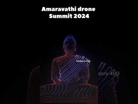 Amaravathi Drone Submit 2024  🔥🔥 #vijayawada #drone  #2024 #trending #shorts #crackers #show #like