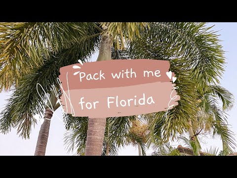 Pack with Me for Florida 🌴☀️