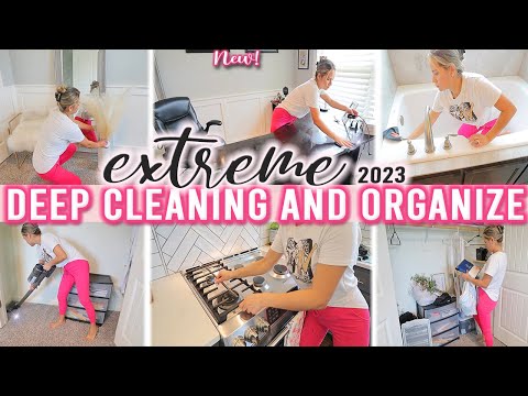 EXTREME DEEP CLEANING AND ORGANIZE MOTIVATION 2023 | ULTIMATE SPEED CLEANING, ORGANIZE AND DECLUTTER