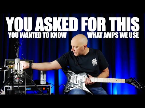 You asked what amps we use, but I'm not sure Eric even knows...