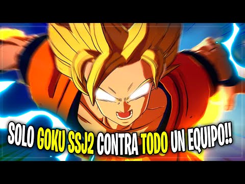 GOKU SSJ2 contra TODO UN EQUIPO COMPLETO!! DRAGON BALL SPARKING! ZERO