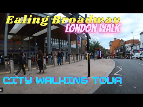 Ealing Broadway  Local Experience:🚶‍♂️Walking Around  Ealing Common 🔆London travel