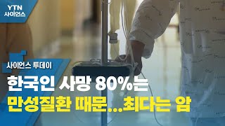 한국인 사망 80%는 만성질환 때문...최다는 암 / YTN 사이언스