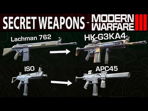 Hidden Weapons in MW3