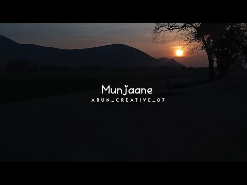 Munjane Manjalli kannada song Lyrics edit By @arun_creative_07