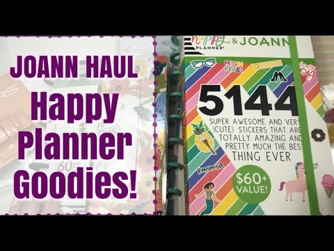 JOANN HAUL - Happy Planner Goodies (Part 2)