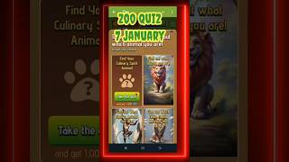 Zoo airdrop quiz l take the quiz l zoo quiz 7 january