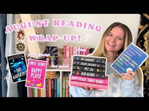 Every book I read in August 🌟 *Reading wrap-up*